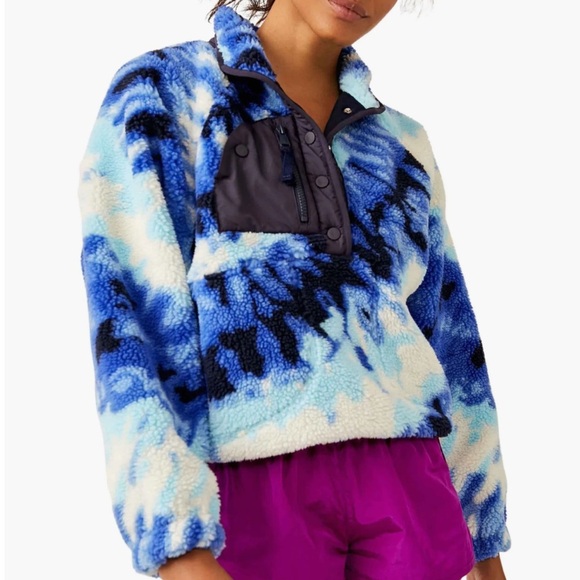 Free People Jackets & Blazers - Free People Rocky Ridge Fleece Pullover size XS